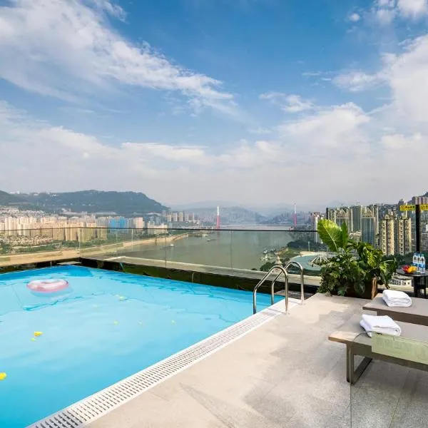 FunGee X Hotel Wanzhou Wanda Plaza Branch, מלון בוואנג'ו