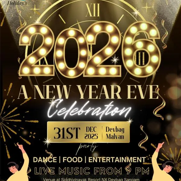 Konkan Paradise-Siddhivinayak,Devbag Beach Resort, hotel in Malvan