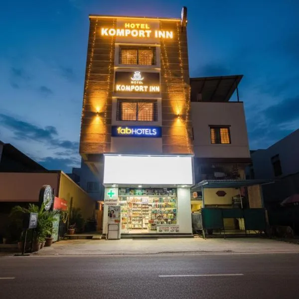 FabHotel Komfort Inn - Nr Twin Tower, hotel in Yeraoda