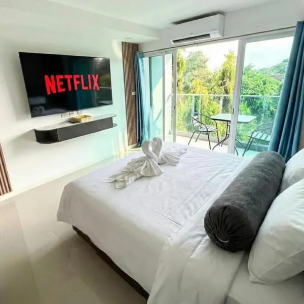 Sea saran Condominium - Modern & nature Studio، فندق في بانغ ساري