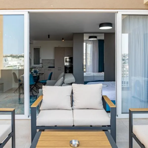 Offshore Suites Apartments in St Julians Centre, hotell sihtkohas St Julian's
