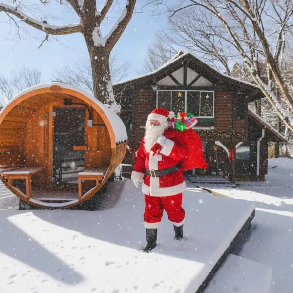 NASU terrace MANA 森のバレルサウナとBBQグリル, hotel v destinaci Nasu