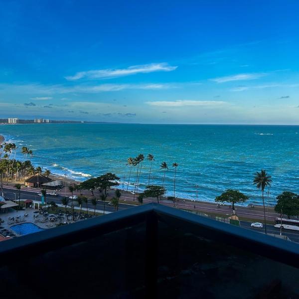 Vista panorâmica do mar de Maceió