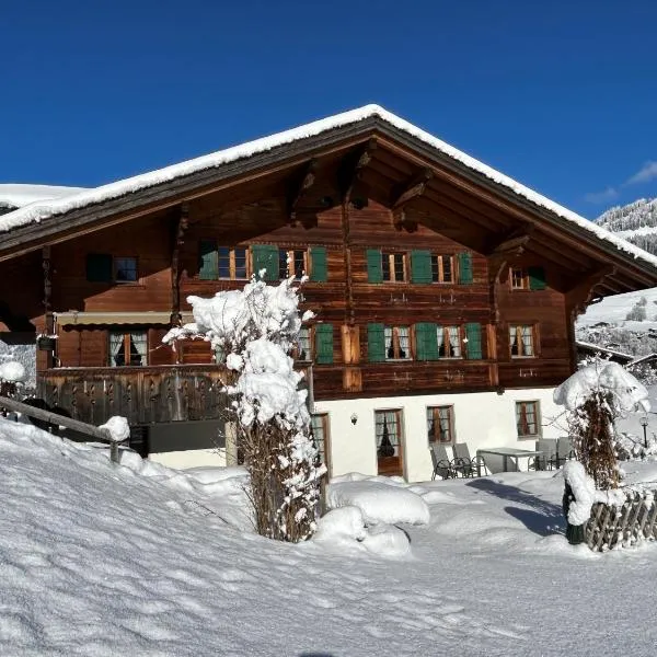 Alpenchalet Spiher-Studio und ein weiteres Schlafzimmer, hotel en Gstaad