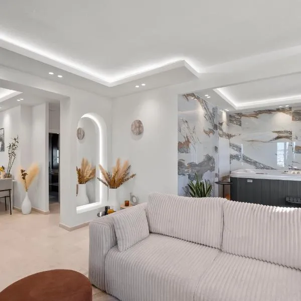 Pnoe Luxe Apartment & Spa, Naxos Town, hotel a Naxos Chora