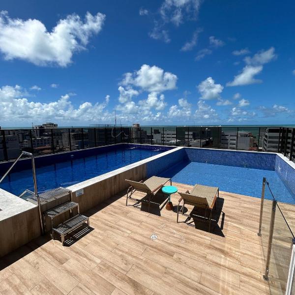 Melhores Flats - Novo, pertinho do mar de Tambaú