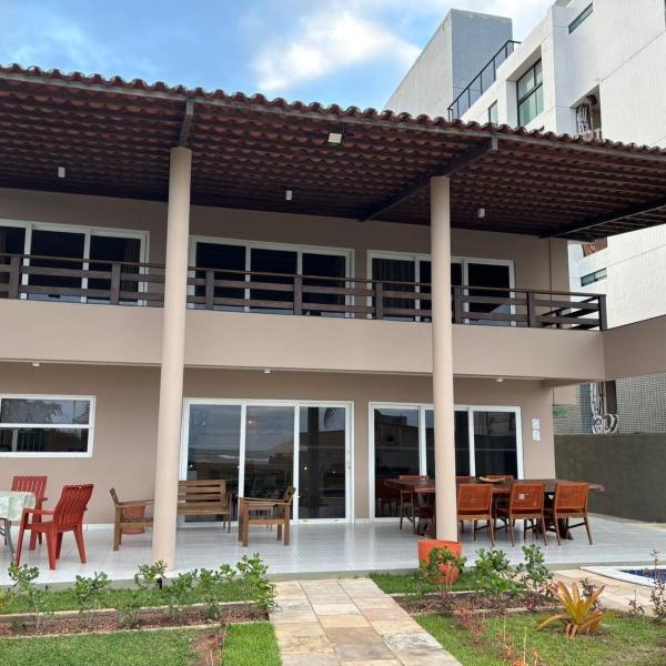 Casa Beira-mar no centro de Porto de Galinhas