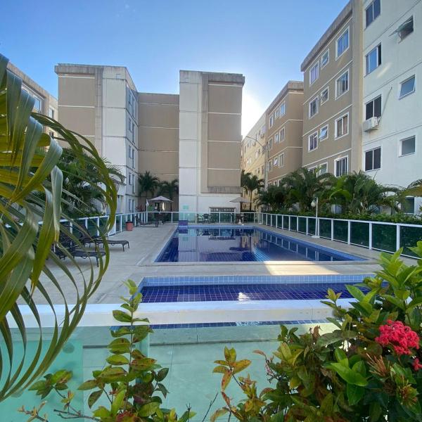 Apartamento mobiliado com ar condicionado Abrantes Camaçari - Foto 4