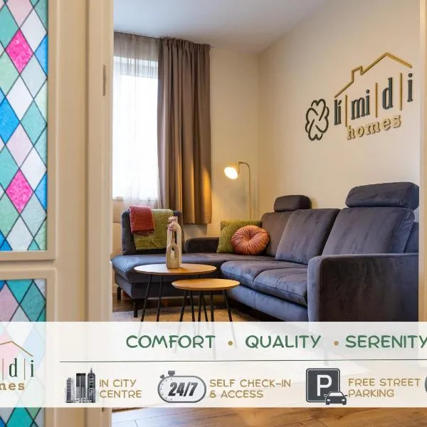 LIMIDI HOMES --- Spacious Two-Bedroom Apartment in City Centre --- Ideal Location for Exploring Veliko Tarnovo, hotel in Veliko Tŭrnovo