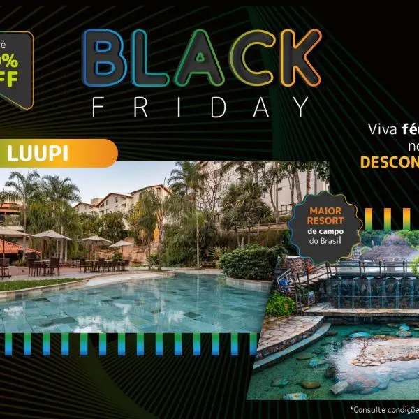 Rio Quente Resorts - Hotel Luupi，位于热河市的酒店