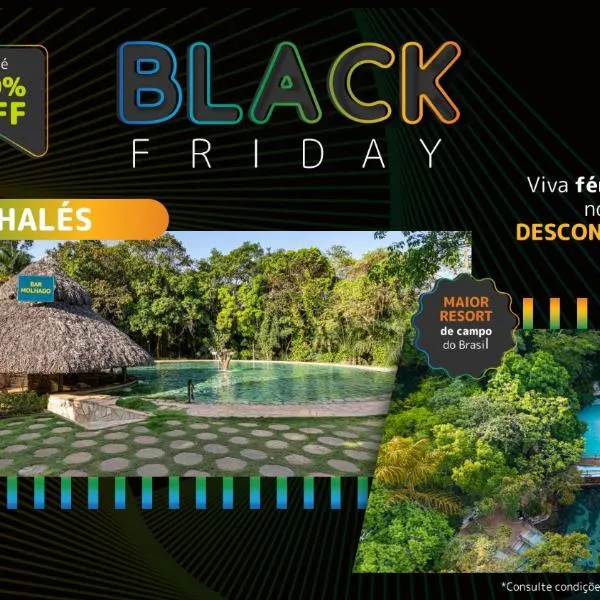 Rio Quente Resorts - Eco Chalés，位于热河市的酒店