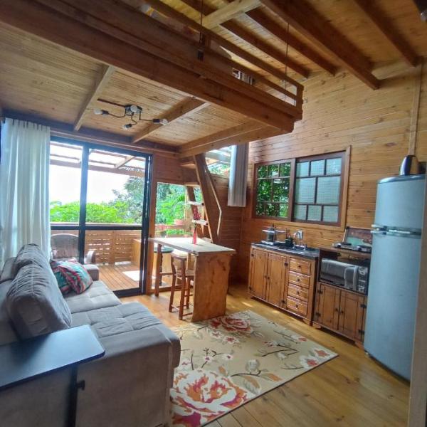 Casa espaçosa à 5min da praia Floripa vista pro mar de 2 até 12 hóspedes - Foto 2