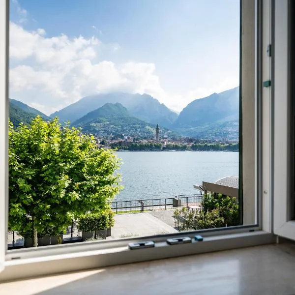 Renzo & Lucia Lakefront Suites with Stunning Views of Lake Como, hotel v destinaci Malgrate