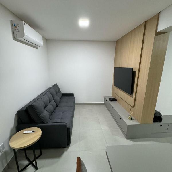 Apartamento novo com vista para o mar Bom gosto