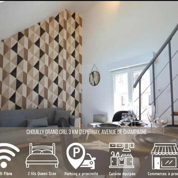 Le Chardonnay, hotel v destinaci Chouilly