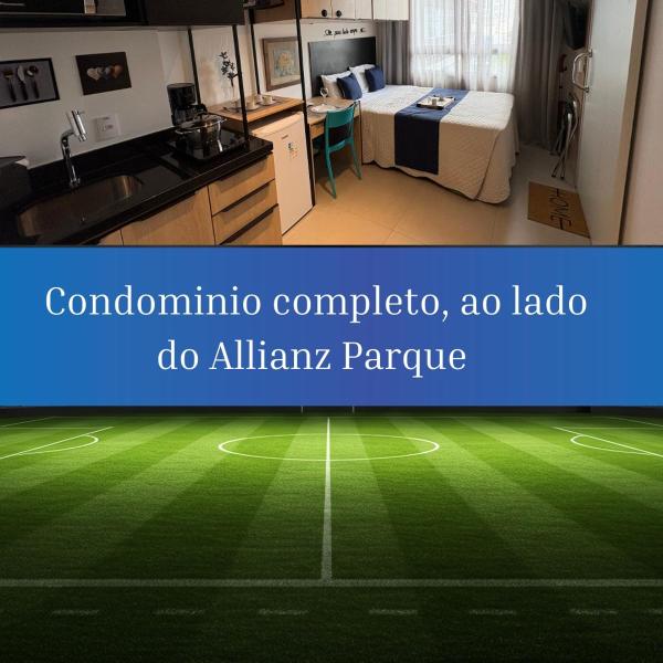 401 Apto ao lado do Allianz condomínio completo