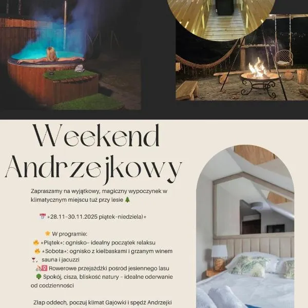 Apartamenty Gajówka- rowery, plac zabaw, sauna, jacuzzi, ξενοδοχείο σε Stegna