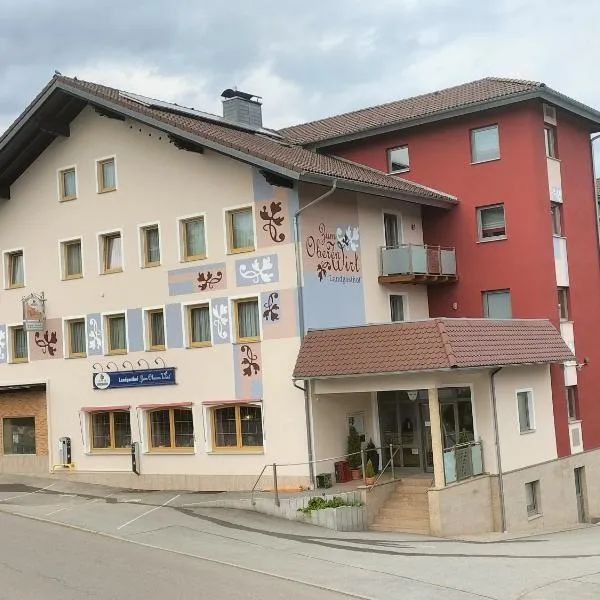 Hotel-Gasthof Zum Oberen Wirt、レーゲンのホテル