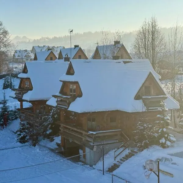 Domki w Białce pod Basenami, 50 m od term i wyciągów，位于Białka Tatrzanska的酒店