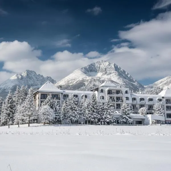Rodinný Hotel Hubert High Tatras、ヴィソケー・タトリのホテル