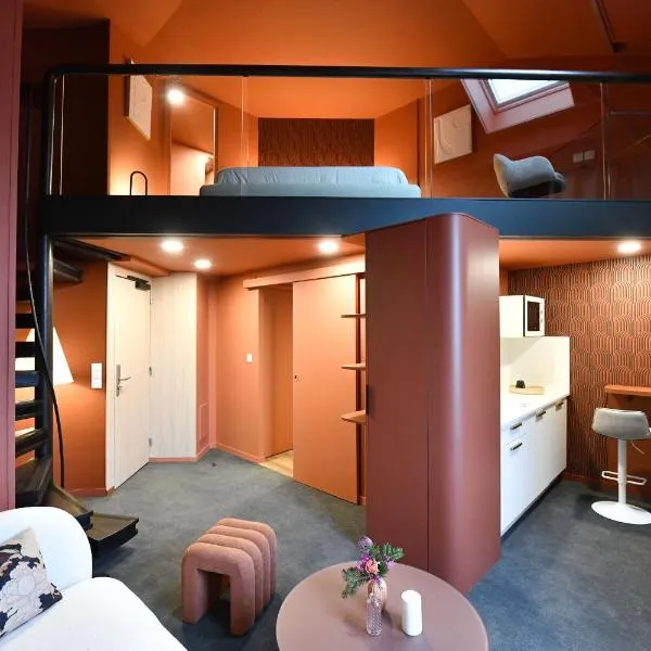 La SUITE appart 'hôtel & restaurant Le DÔME, hotel em Roanne