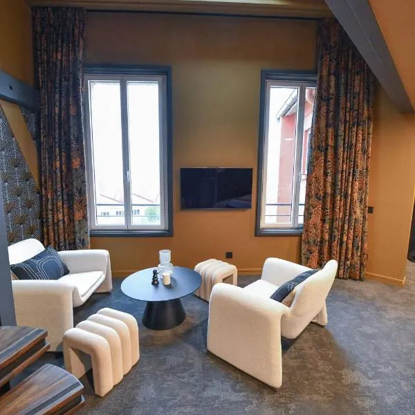 La SUITE appart 'hôtel & restaurant Le DÔME, ξενοδοχείο σε Roanne