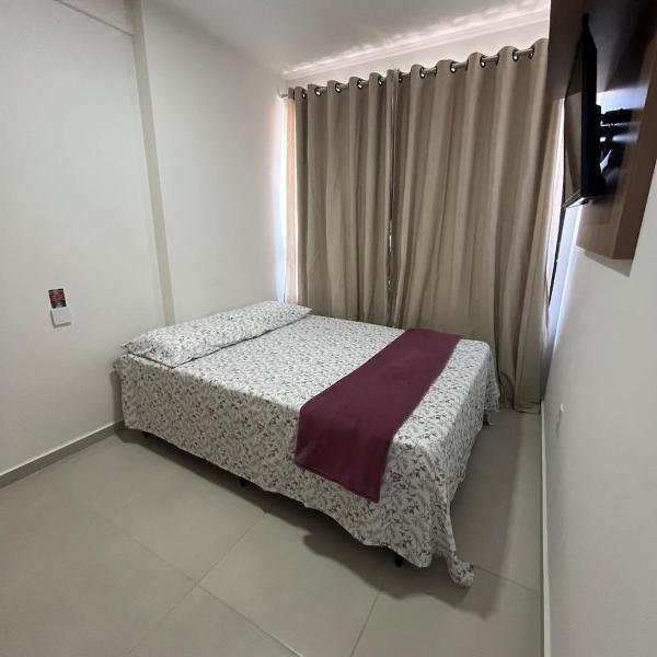 Quarto e sala, vista mar, 50m da praia de Ponta Verde - Foto 2