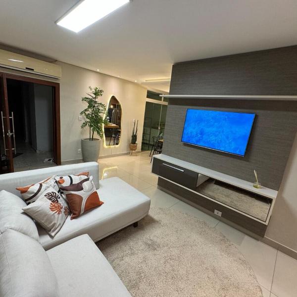 Apartamento luxo todo mobiliado e decorado
