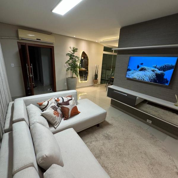 Apartamento luxo todo mobiliado e decorado - Foto 5