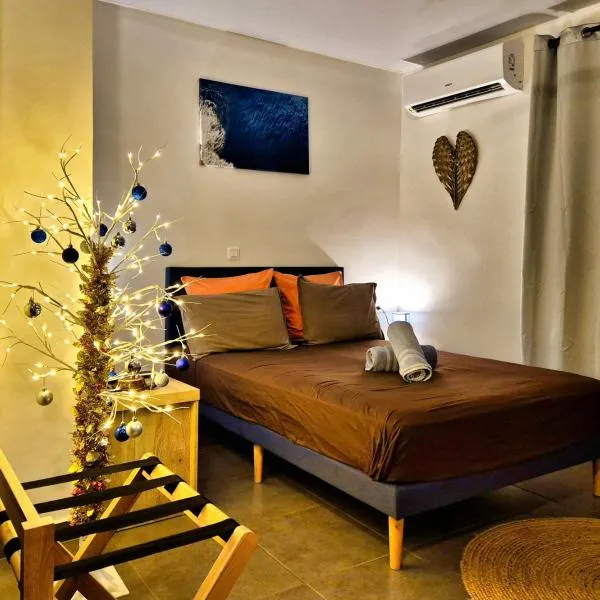 Studio Evasion - climatisé - vue mer et montagnes - canoes et paddle offerts ! Teahupo'o Lodge Tahiti, ξενοδοχείο σε Teahupoo