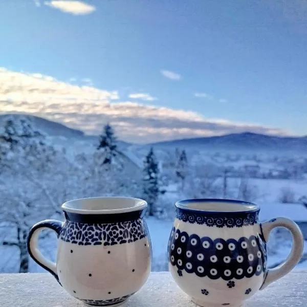 DOM NA GóRCE w Beskidach - apartamenty, pokoje, hotel u gradu Górki Wielkie