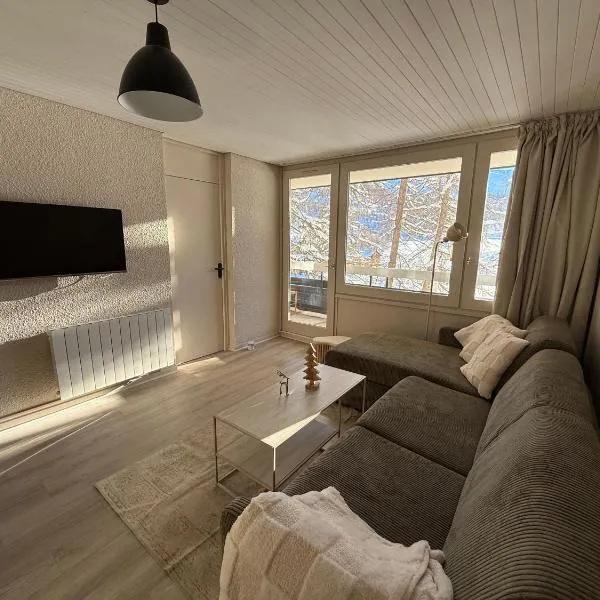 T2 LES FIBIERES Pied des pistes Vue sur les MÉLÈZES, хотел в Вар