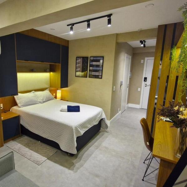 Studio Pinheiros, 5 minutes from the Sumaré Pinheiros subway station - Foto 2