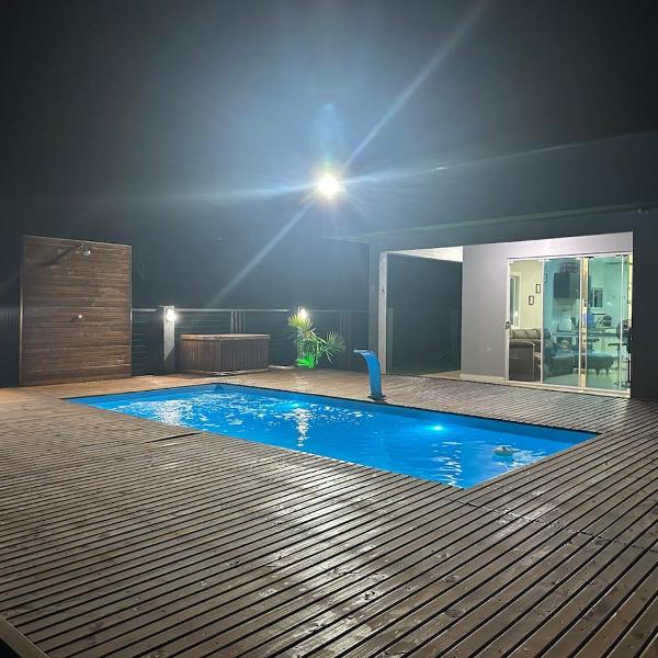 Casa de praia com piscina