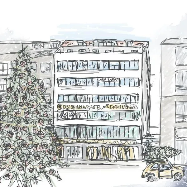 Design- und Kunsthotel München, khách sạn ở München