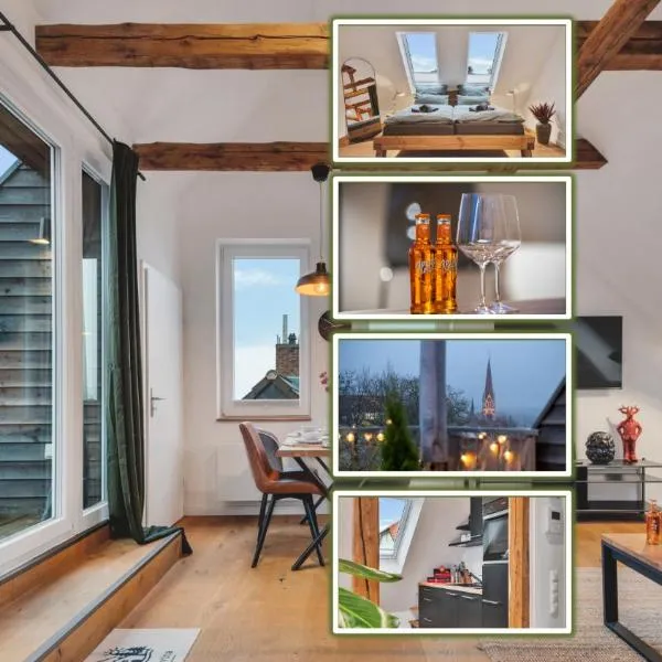 Novita apartment 3 - central - balcony - mountain views, Hotel in Bad Harzburg