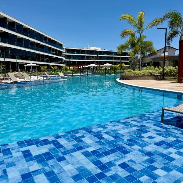 Porto de Galinhas - Flat com estrutura de resort na Praia do Cupe