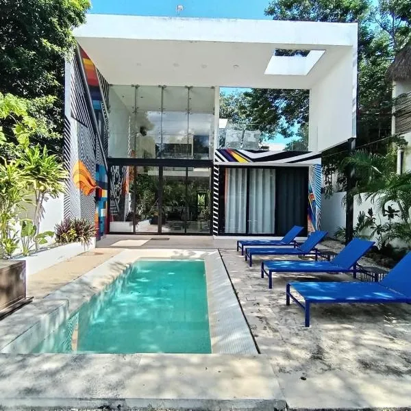 툴룸에 위치한 호텔 Villa Miami