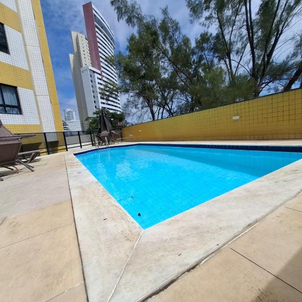 Flat mobiliado em Ponta Negra com vista e conforto - Foto 4