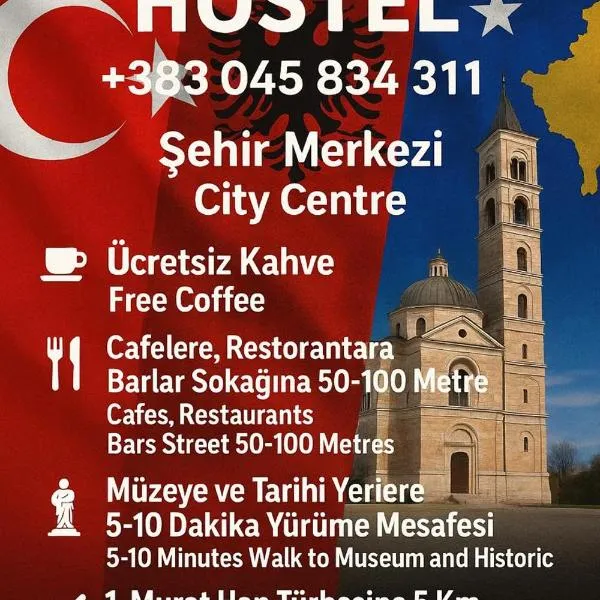 NEWBORN HOSTEL Prishtina, hotel in Pristina