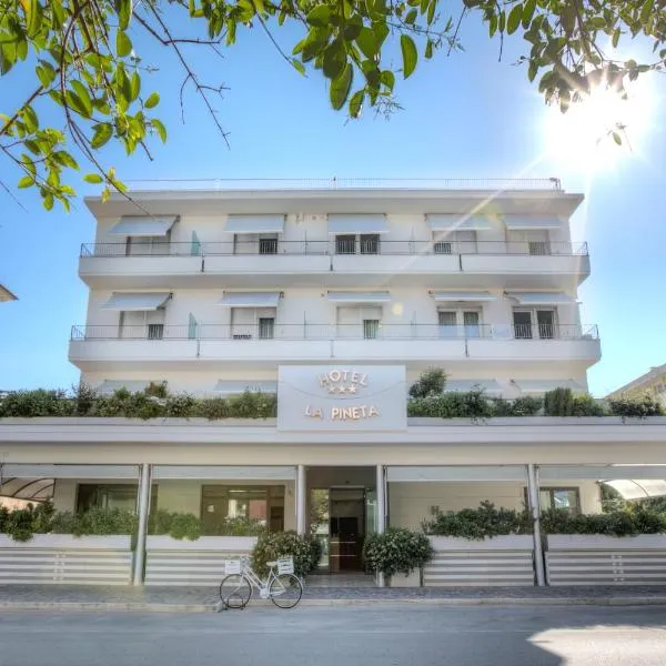 Hotel La Pineta, hotel Pinetóban