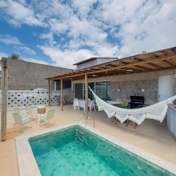 Casa c/ piscina no Caminho de Moises em Maragogi