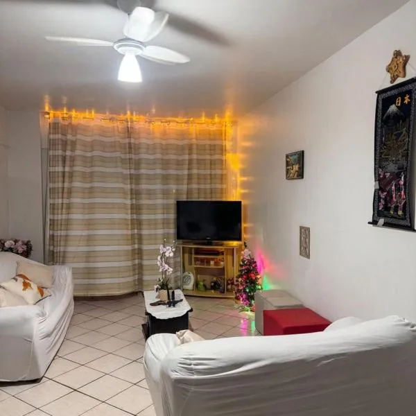 Apartamento no centro de Mongaguá, hotel a Mongaguá