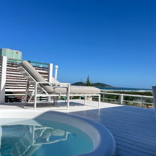Cobertura 3Q com Jacuzzi, Vista Top, 300m da Praia do Novo Campeche - Foto 4