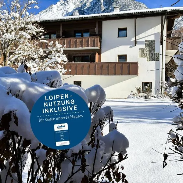 Frankenhof, hotel in Scharnitz