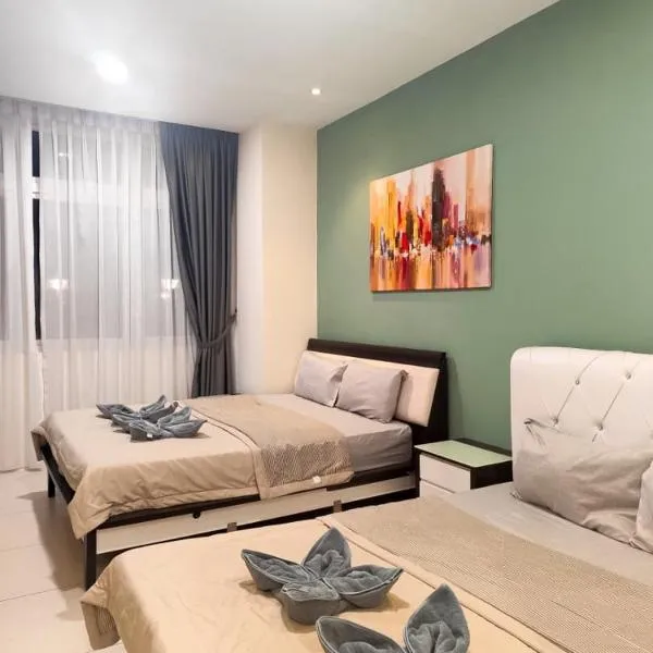 Riverine Diamond 5A, 4Pax Studio ii, hotel u gradu Kučing