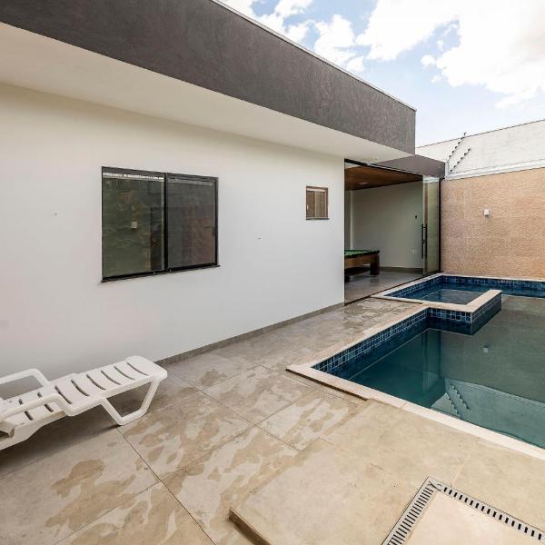 Casa Munique Maringa Com Piscina Ar Condicionado e Churrasqueira - Foto 4