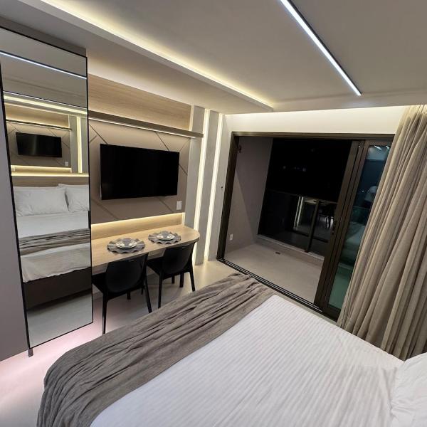 Flat Beach Class 600m from the beach Fortaleza praia
