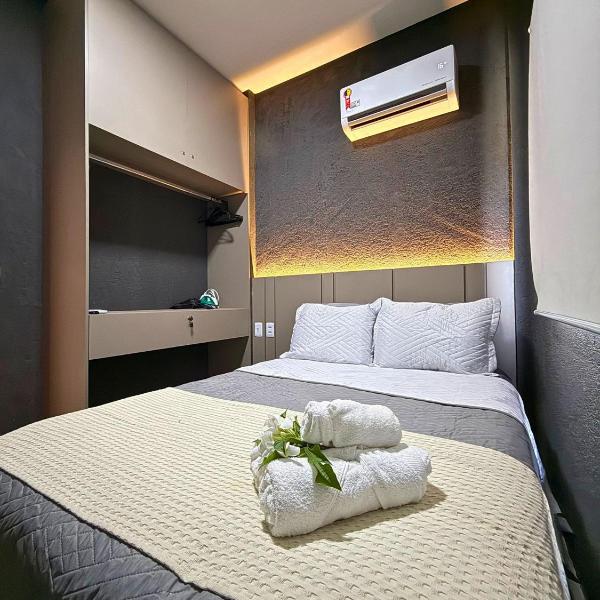 MHV Milagres - Studio Guadalupe 05, quarto e sala privativo a poucos metros da Praia do Marceneiro - Foto 2
