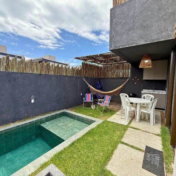 MHV Milagres - Studio Guadalupe 05, quarto e sala privativo a poucos metros da Praia do Marceneiro - Foto 4